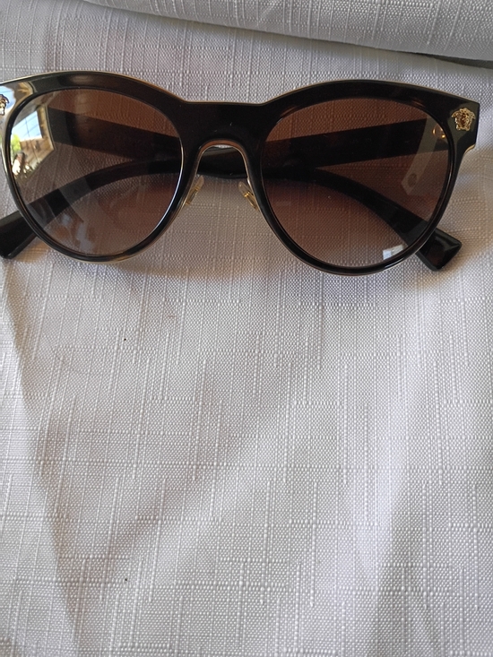 Versace Authentic  Tortoiseshell Cat-Eye Sunglasses with Brown Gradient MOD#2198 main image 15